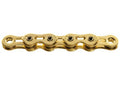 KMC K1SL Narrow Ti-N Singlespeed Kette 1/2 x 3/32 Zoll Gold - 320 g leichte Fahrradkette