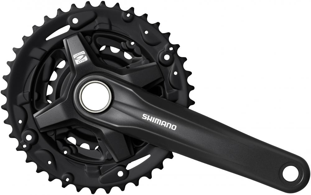 SHIMANO Kurbelgarnitur FC-M210-2 Kurbelgarnitur - 210-2, 175 mm, 36-22 Zähne, 22 Zähne