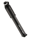 LEZYNE, Pumpen, High-End Minipumpe, CNC HP DRIVE, schwarz, Aluminium, Aluminiumkolben u. -zylinder, mit Anti-Rutsch-Beschichtung, Schlauch wird im Griff aufbewahrt, AV / SV, 120psi / 8bar, Größe M (21,6cm), Gewicht 90g