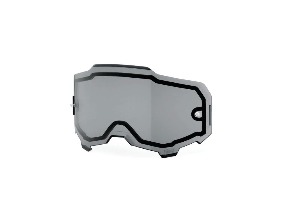 100% Armega Replacement lens - Dual Pane unis smoke - klare Sicht und bester Augenschutz