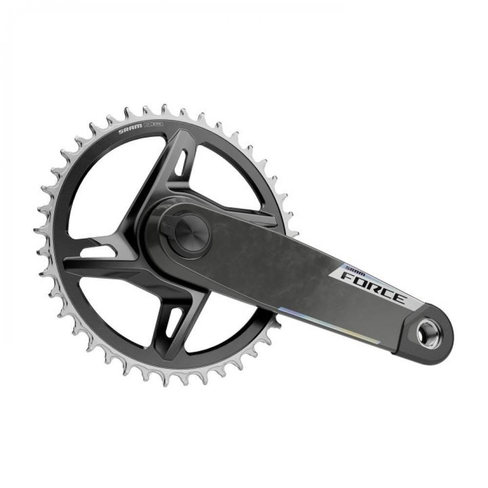 SRAM Kurbelgarnitur Quarq Force XPLR E1 172 - 5 mm - präziser Leistungsmesser für Gravel und Road