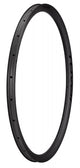 RIM MY20 TERRA CLX, 700C, REAR, CARBON, 24H, DISC, 25MM INTERNAL (WC029-1) - SATIN CARBON W/ BLACK DCL