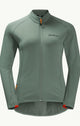 Jack Wolfskin Morobbia FZ Light W Fleece Jacke Picnic Green Größe M