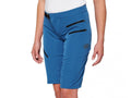 100% Airmatic Womens Shorts S Slate Blue - komfortable All-Mountain Bikeshorts