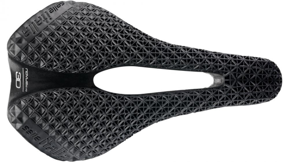 Selle Italia Novus Boost EVO Carbon 3D SF L3 - Rennradsattel mit 3D-gedruckter Oberfläche, Carbonstreben & Superflow-Aussparung