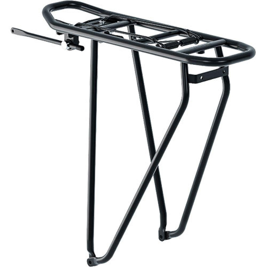 Racktime Gepäckträger BASIC 2.0 24 Zoll schwarz - Stabiler Fahrrad-Heckgepäckträger