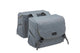 New Looxs Doppelpacktasche Mondi Joy Double Quilted 37 L Grey - praktische Gepäckträgertasche