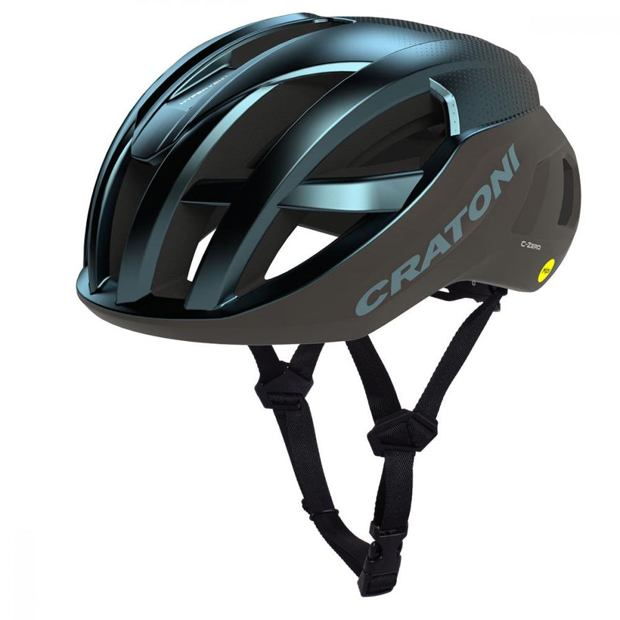 Cratoni Fahrradhelm C-Zero MIPS blue-black glossy-matt Größe M-L (56-58 cm)