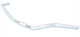 Ergotec Lenker Country MAS Ø 25,4 mm 590 mm Rise 69 mm 62° silber verchromt