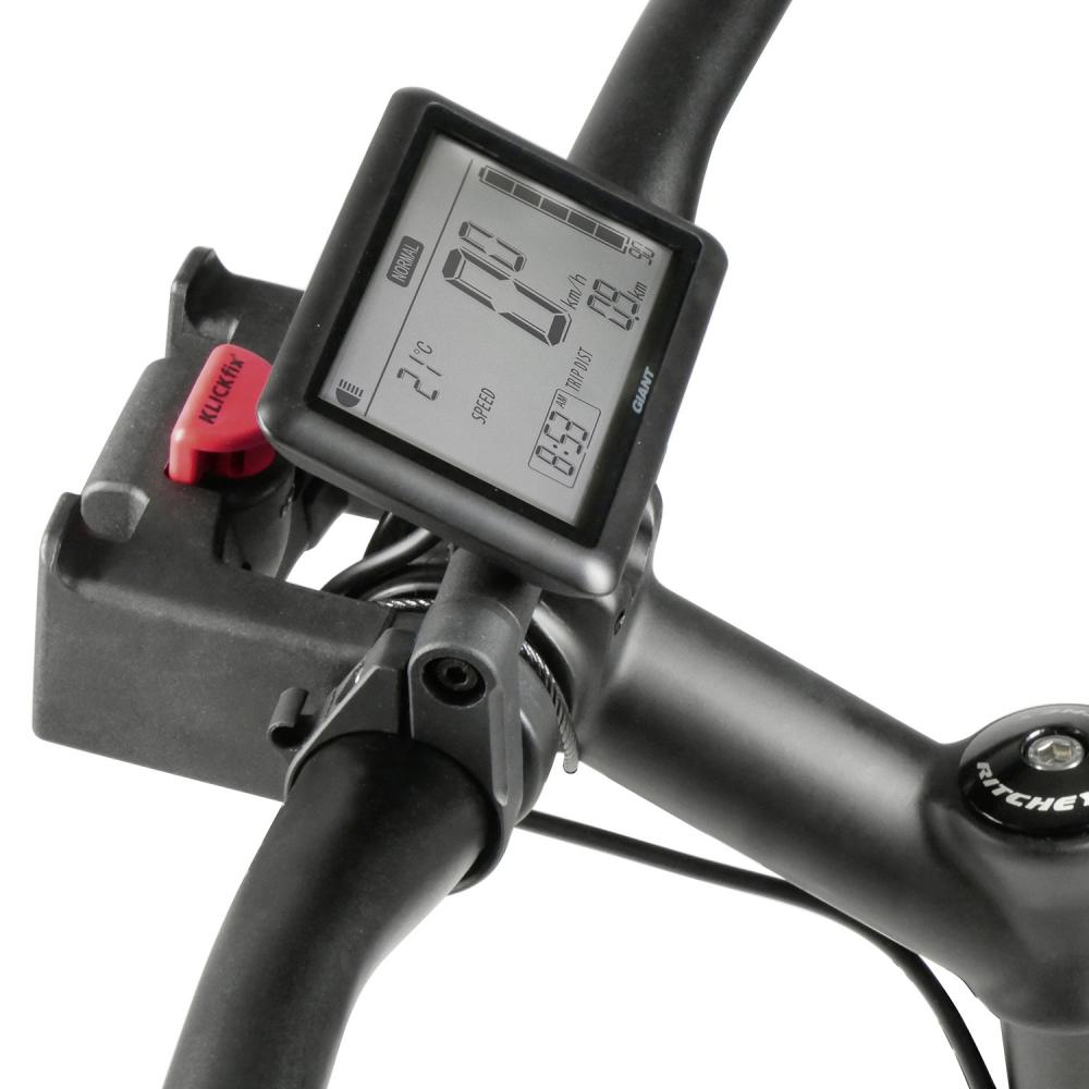 Fahrradlenker mit KLICKfix Spacer-Display und Giant E-Bike Display