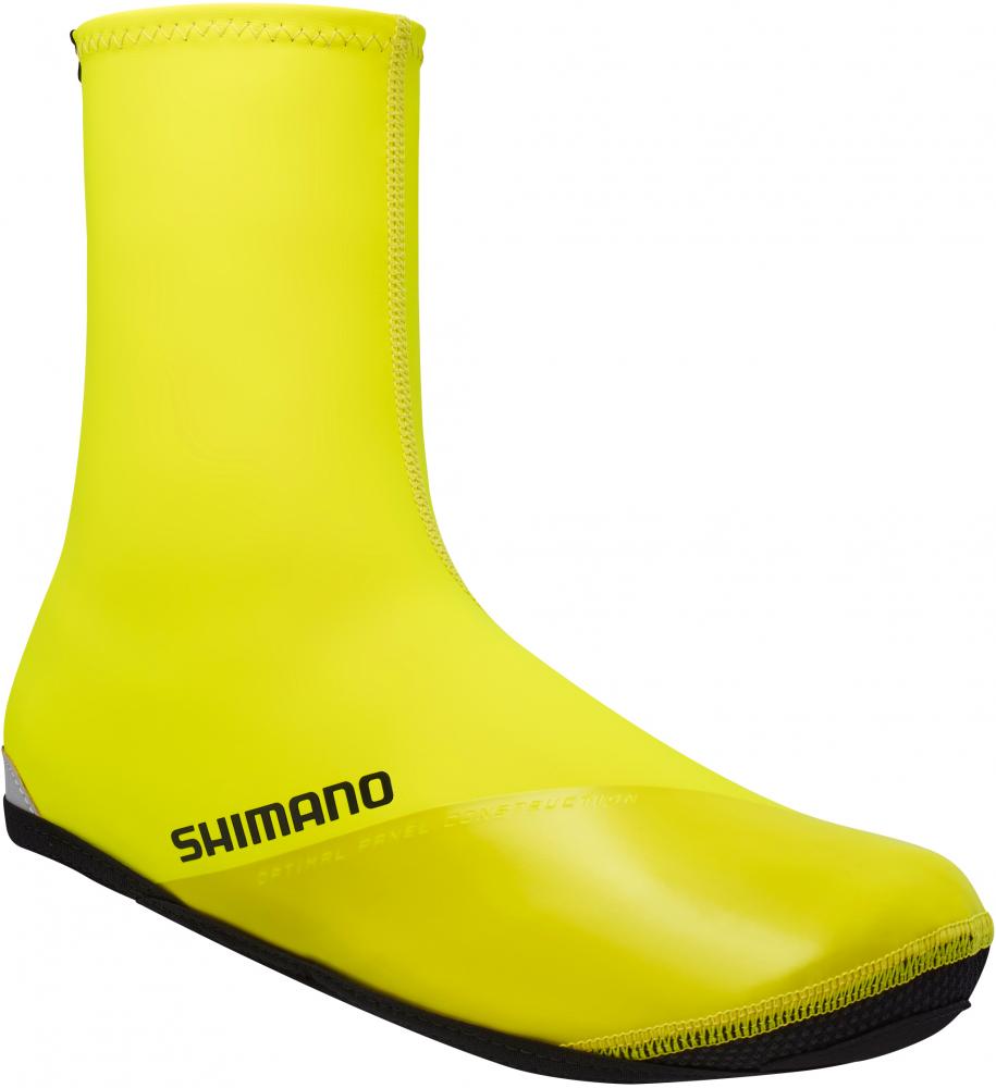 SHIMANO DUAL H2O SHOE COVER NEON YELLOW Überschuhe - 37-39