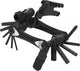 LEZYNE, Werkzeug, RAP II 20, Innensechskant (2/2,5/3/4/5/6/8), Torx (T10/T25/T30), Schraubendreher Phillips (Kreuz) / Schlitz, Kettennieter 9- bis 12-fach, CO2 Inflator, Tubeless Repair Set (Nadel und Flickenhalter)