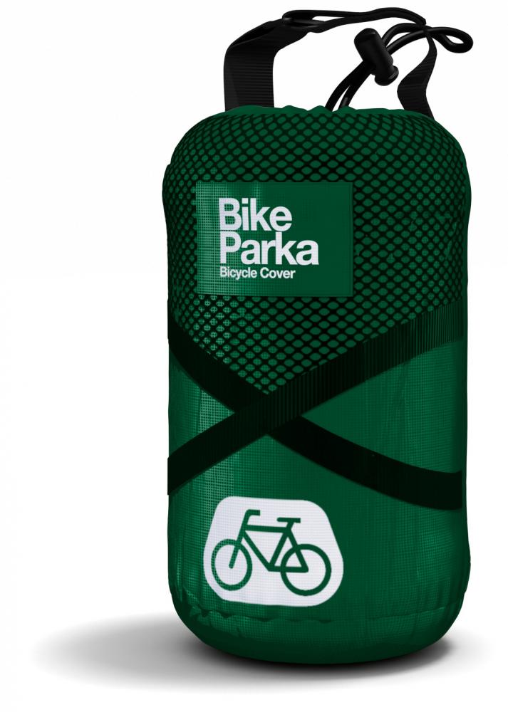 BikeParka Fahrradabdeckung URBAN Green - robuster Wetterschutz für dein Rad