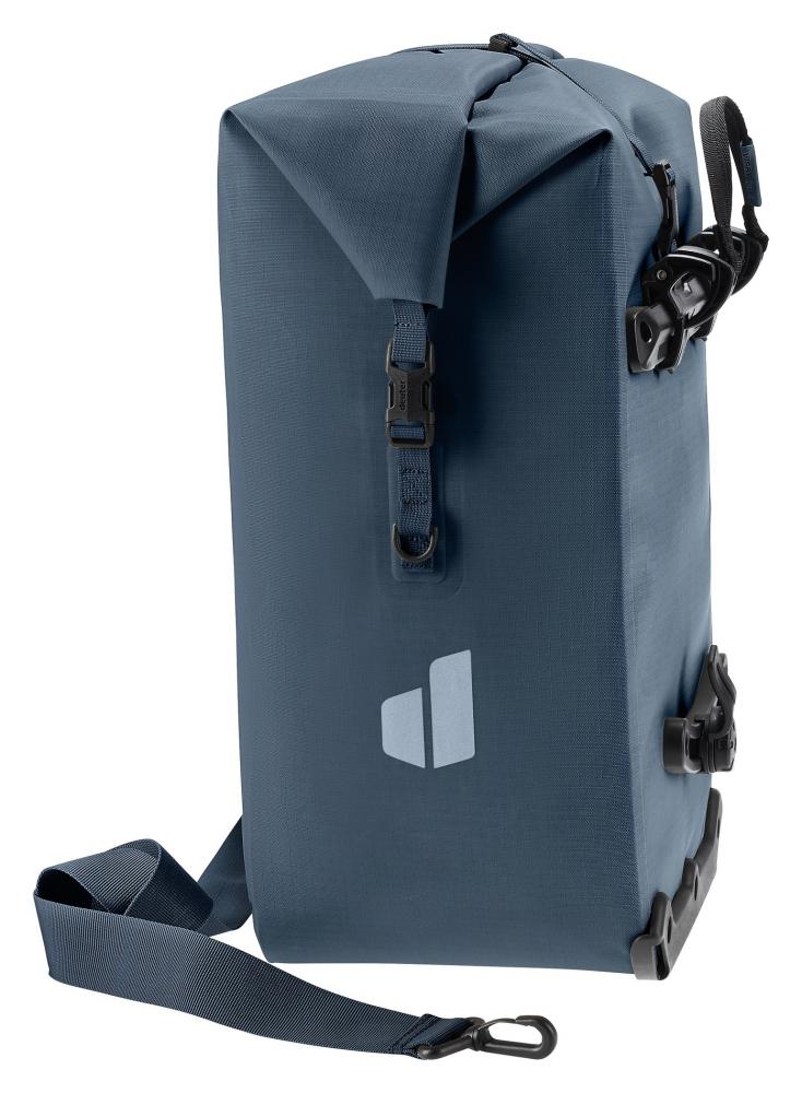 Deuter Visby 25+5 Gepäckträgertasche Schwarz - Wasserdicht IPX4 & Reflektierend