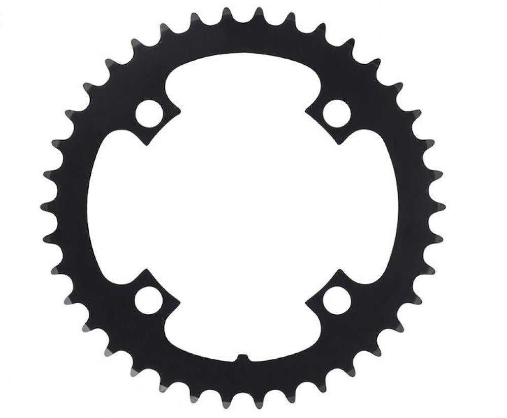 Kettenblatt E-bike 4-arm 104 Mm X 40 T Schwarz - Megatooth-technologie Für Bosch & Yamaha