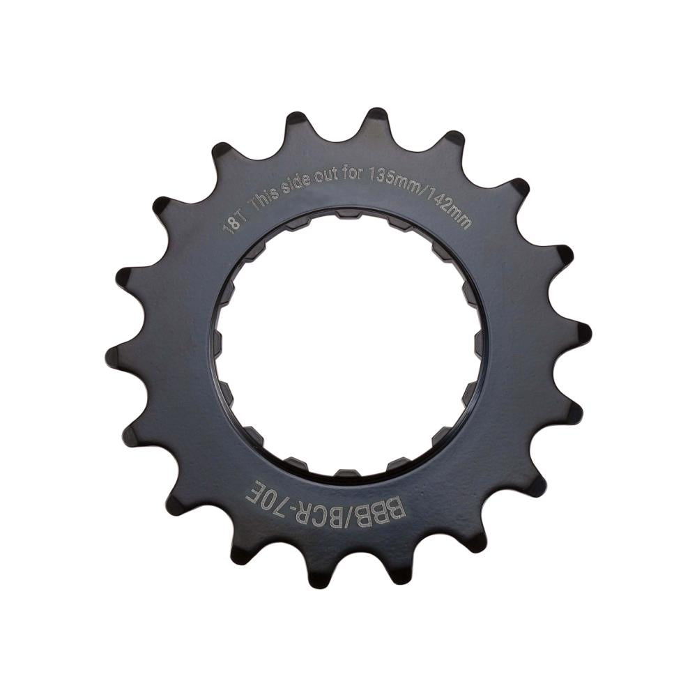 BBB Cycling BBB E-Bike Sprocket 18 Teeth 18 schwarz - robuster E-Bike Ritzelkranz