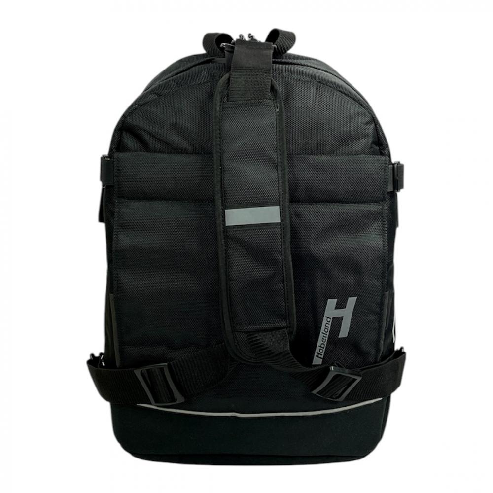 Haberland Bike-Rucksack Lucky Active Plus schwarz - vielseitige Gepäckträger-Tasche