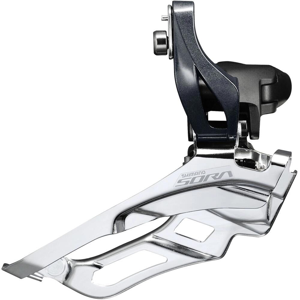 SHIMANO Umwerfer SORA FD-R3030 9-fach Anlöt - präzise Frontschalt-Performance für Rennräder