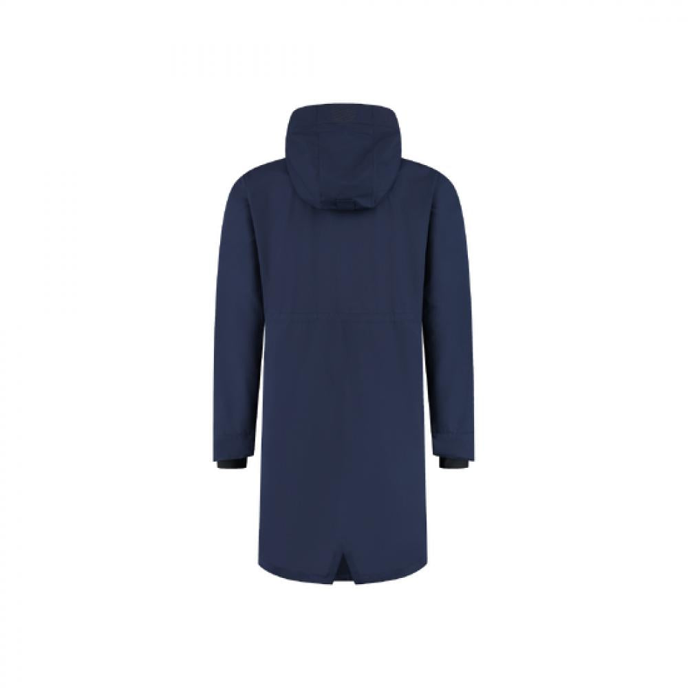 BBB Rainshield Parka Regenjacke XL dunkelblau - wasserdicht, atmungsaktiv, winddicht, leicht packbar, reflektierende Details für maximale Sichtbarkeit