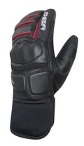 CHIBA Race Series Trigger - wasserdichter Lobster-Radhandschuh, schwarz, Größe 6,5