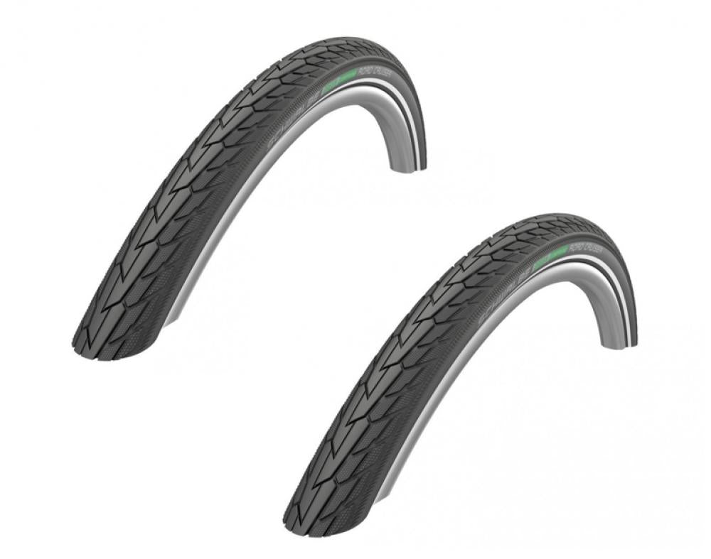 Schwalbe 2 x Reifen Drahtreifen ROAD CRUISER 28x1.75 Zoll 47-622