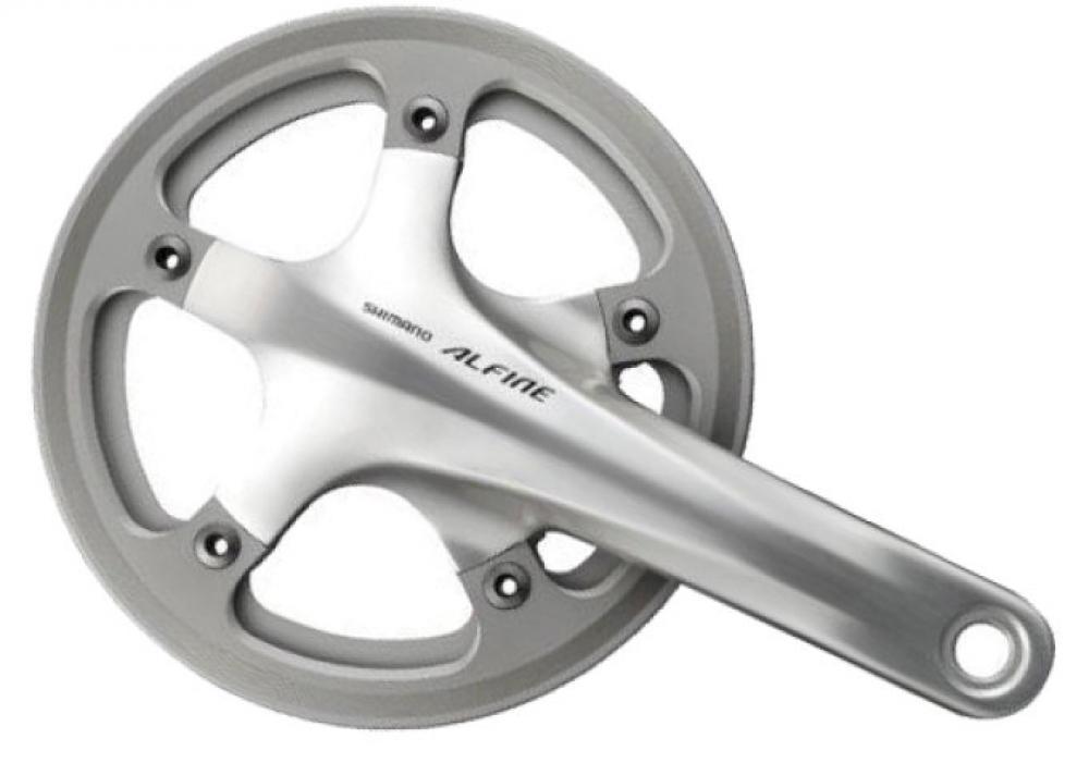 Kurbelgarnitur Alfine Fc-s501 - 45 Zähne, Silber