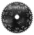 KMC REACT Kassette 11-fach 11-50Z schwarz für E-Bikes, zuverlässige Schaltperformance.