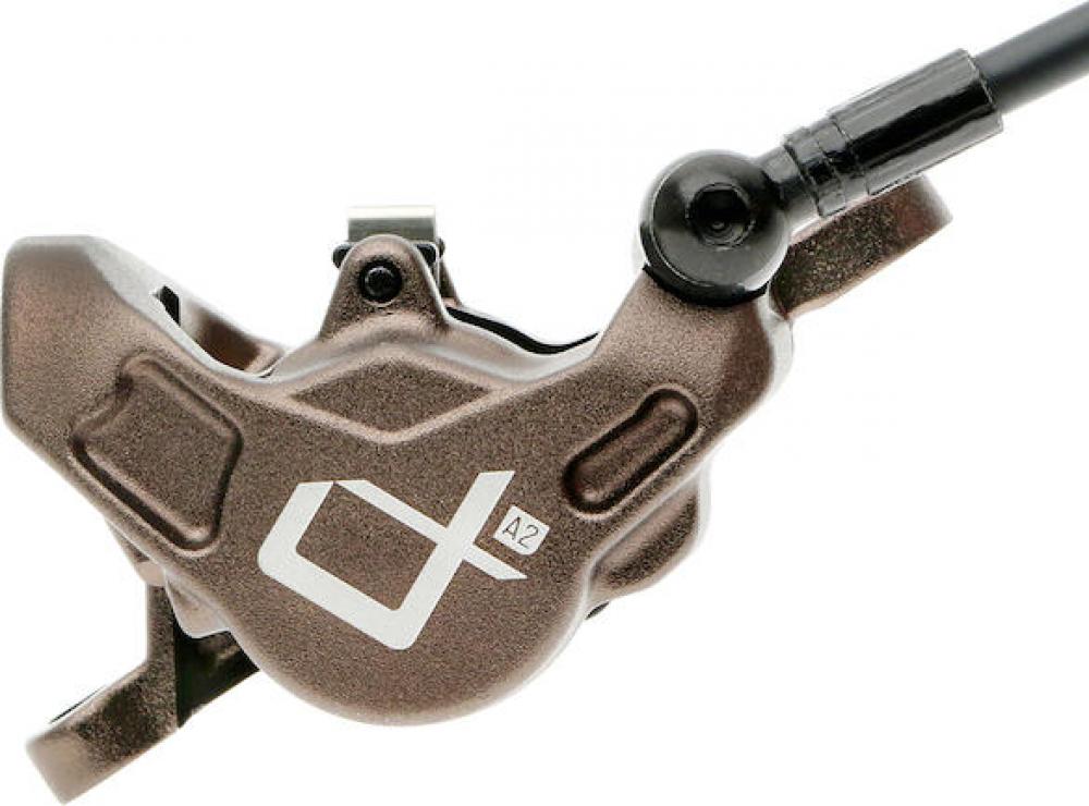 Hayes Bremse Dominion A2 SFL VR schwarz/bronze - kraftvolle XC & Trail Scheibenbremse