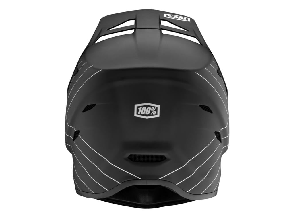 100% Status helmet XS black - leichter Fullface-Helm mit maximalem Schutz