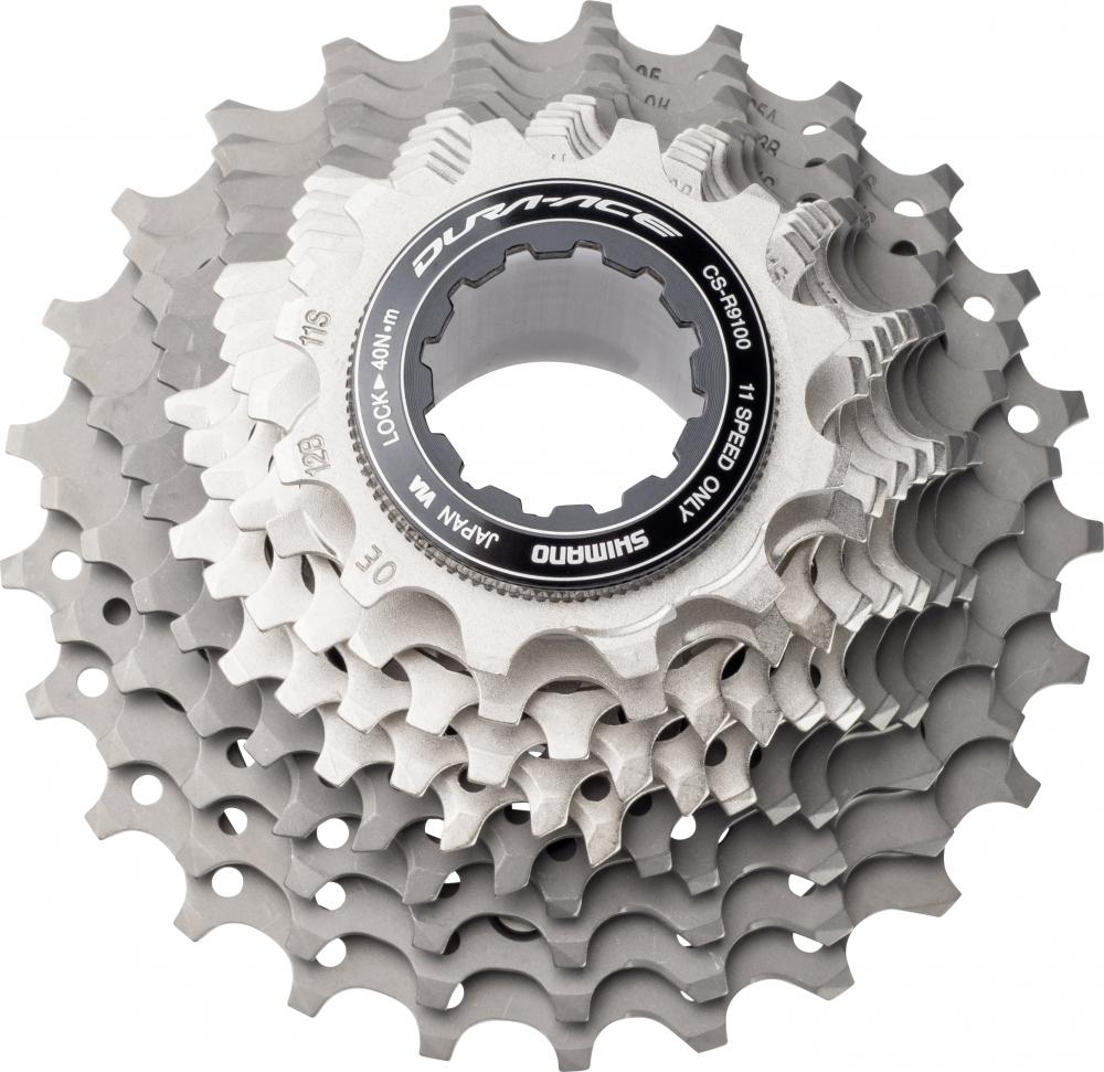 SHIMANO Kassette DURA-ACE CS-R9100 11-fach 12-25Z Kassette - 11 fach Rennrad abgestuft
