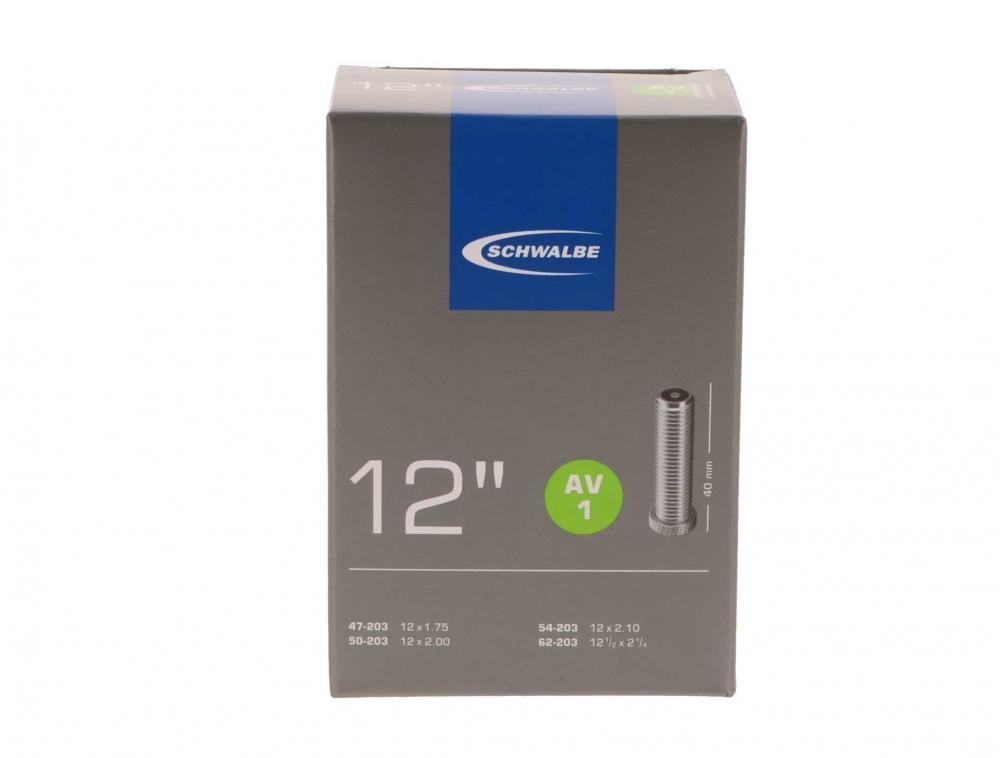 Schwalbe 2x Schlauch AV1 (47/62-203) - 12 Zoll