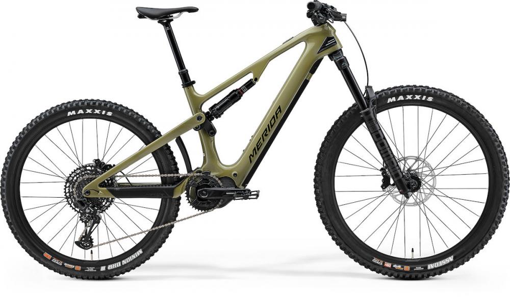 Merida eONE-SIXTY 6000 III1 grün/schwarz L (45) - leistungsstarkes E-MTB der aktuellen Generation