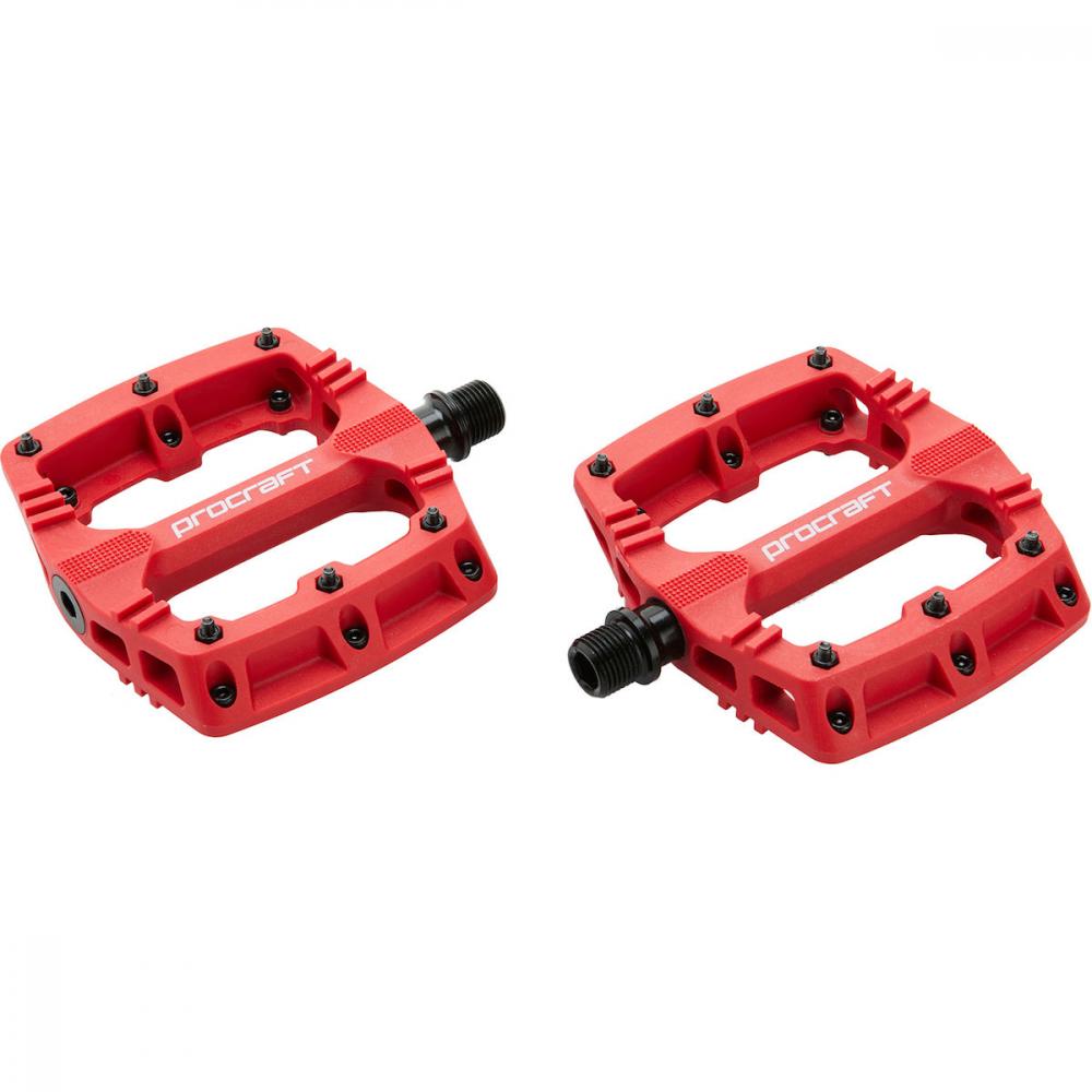 Small Grip Essential Kunststoff-pedale Rot Pa-gf Thermoplast, 102×100 Mm, 290 G 12 Pins Lsl-buchse Chromoly-achse