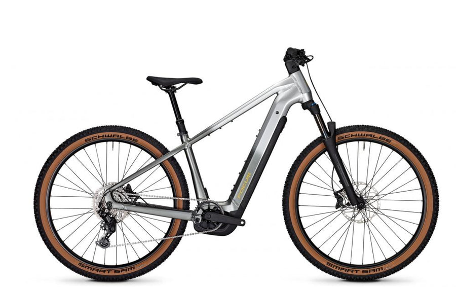 Focus JARIFA² 6.7 29" Diamant Rahmengröße XL Nepalsilver / Steelgrey - kraftvolles E-MTB für Alltag und Trail