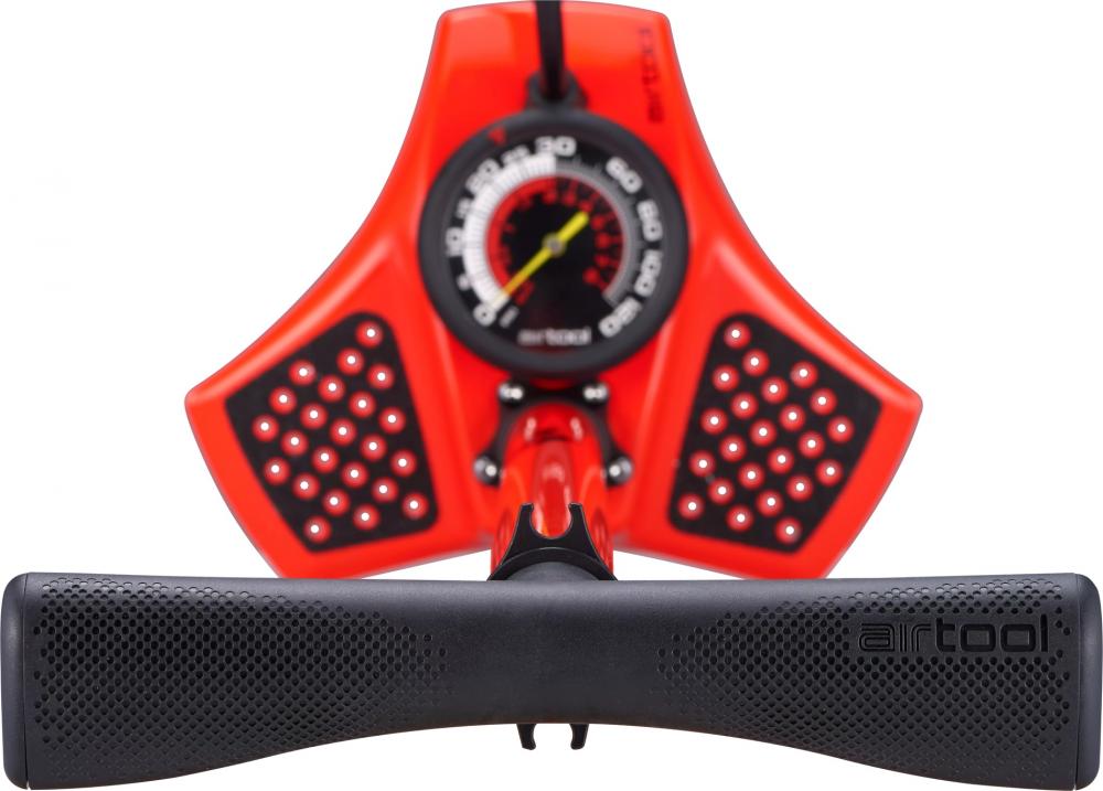 Specialized AIR TOOL COMP FLR Pumpe ROCKET RED - Standpumpe mit Präzisionsmanometer