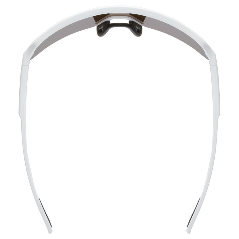 uvex Dyrt White Matt - Mirror Gold Sonnenbrille, Einheitsgröße
