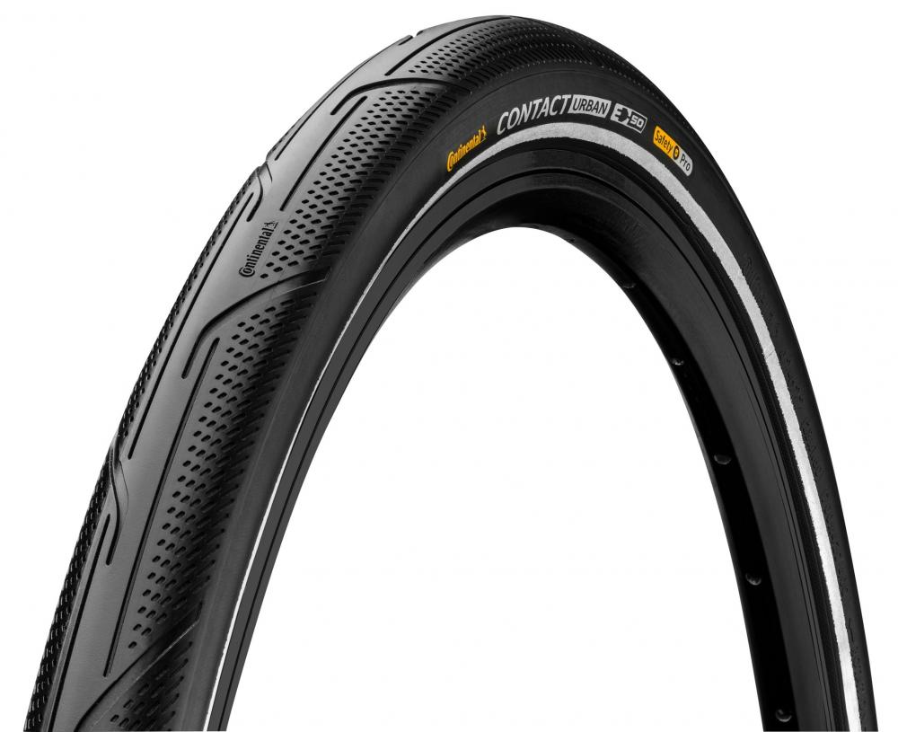 Continental Reifen Contact Urban 28x2.50 62-622 schwarz Reflex E-50 Draht - Drahtreifen