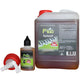 F100 Kettenöl Set - 2 Liter Kanister + 50ml Flasche mit Auslaufhahn - Pflegemittel
