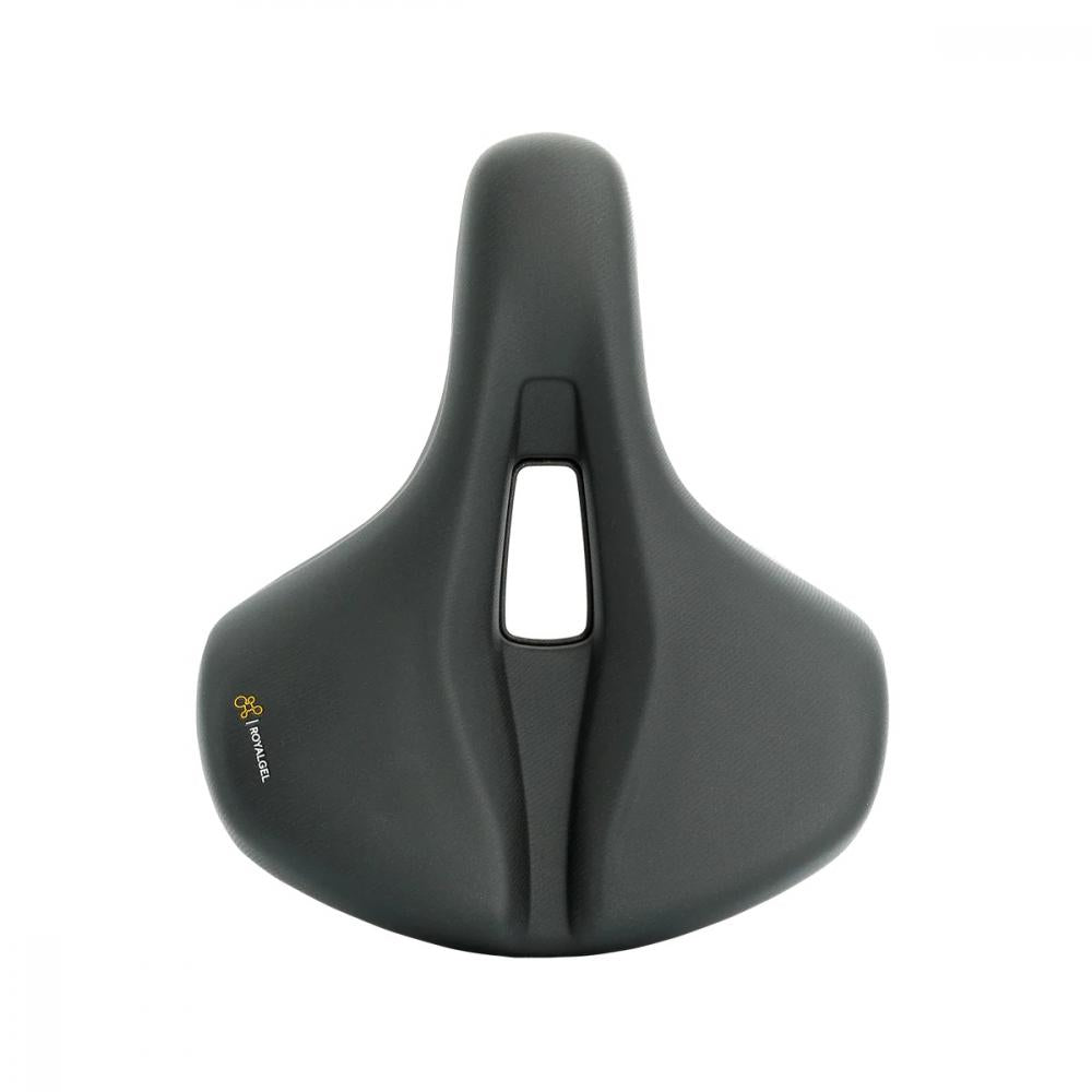 Selle Royal Vaia Relaxed Fahrradsattel - 250 x 213 mm Schwarz