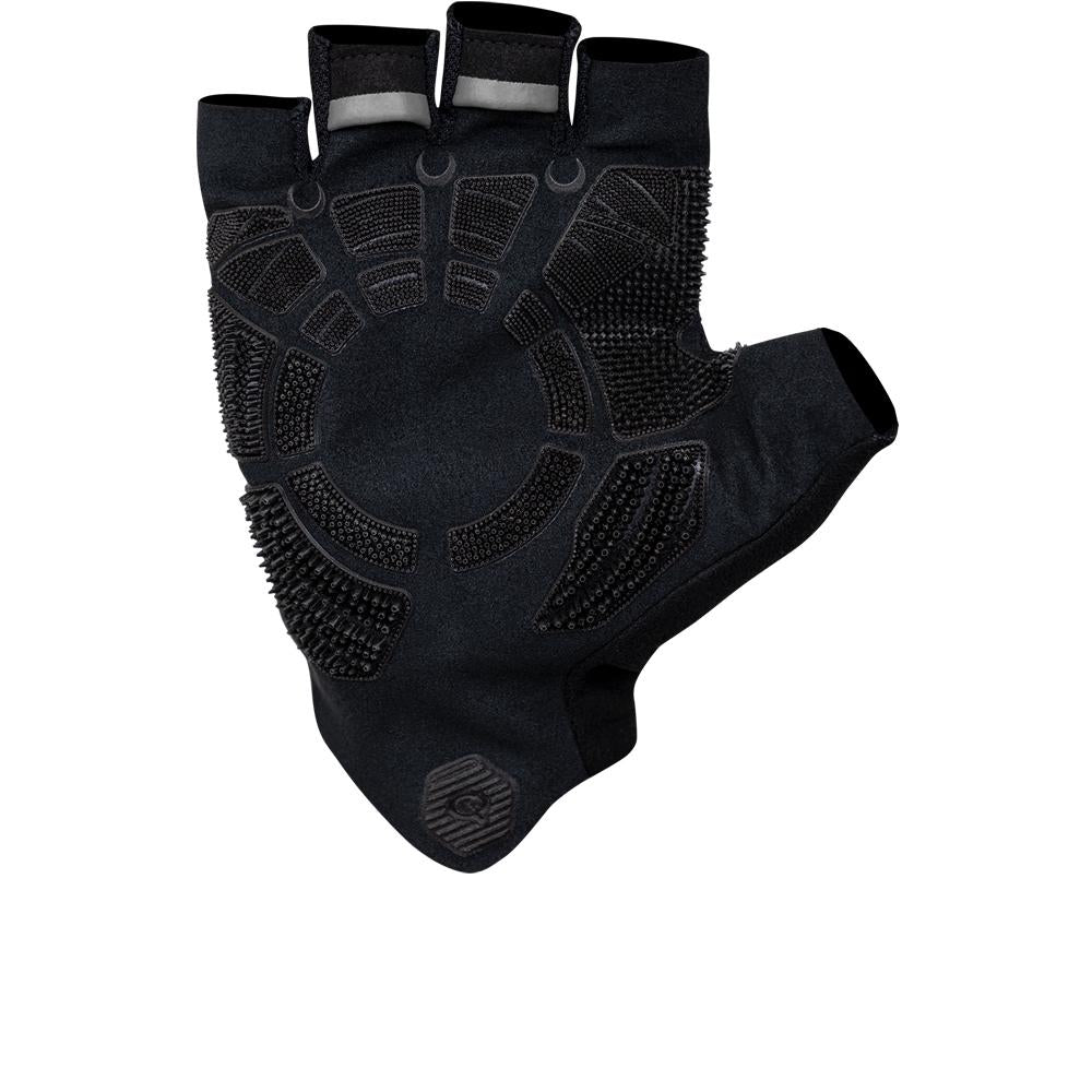 Prologo New Energrip Kurzfingerhandschuh schwarz, Unisex, mit griffigen Pads und reflektierenden Streifen.
