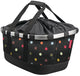 KLICKfix Fahrradkorb Bikebasket GT mit UniKlip dots 42x28x33 cm