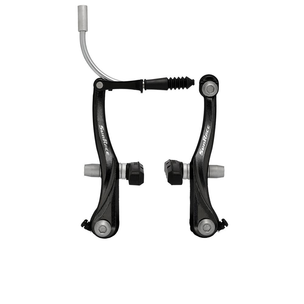 Schwarze SunRace BCM32 V-Brake Vorderrad-Felgenbremse
