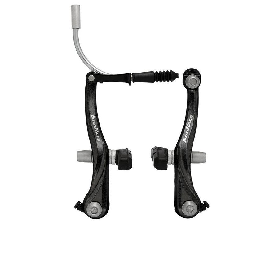Schwarze SunRace BCM32 V-Brake Vorderrad-Felgenbremse