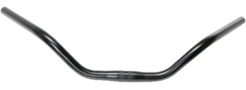 Cruiser-lenker Ø 25,4 Mm 590 Mm Höhe 76 Mm 52° Schwarz