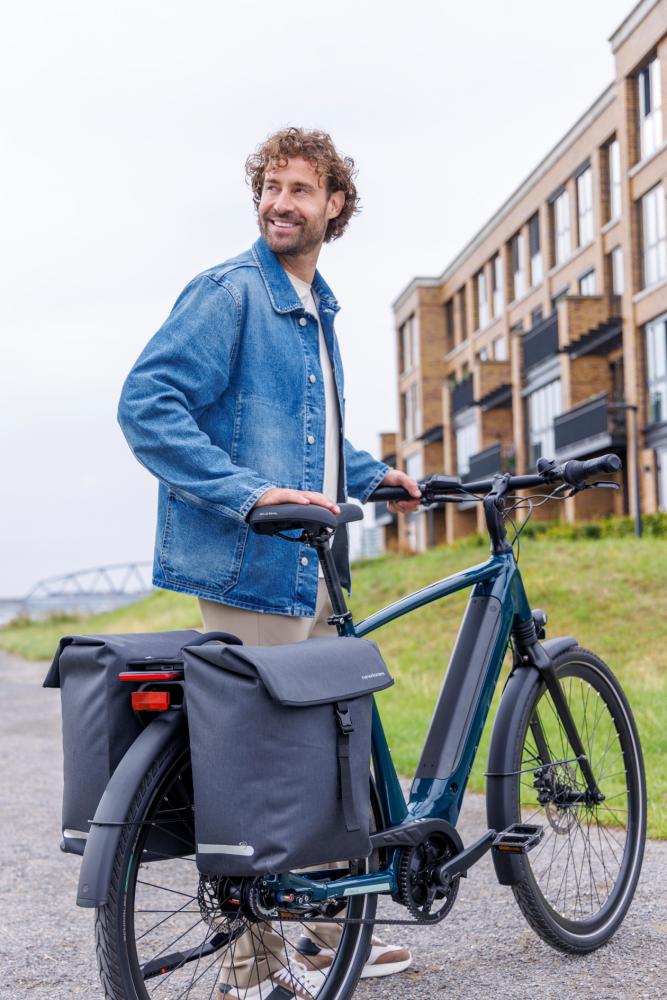 New Looxs Doppelpacktasche Hamar Double MIK 2.0 2 x ca. 17,5 l - wetterfeste Fahrrad-Doppeltasche