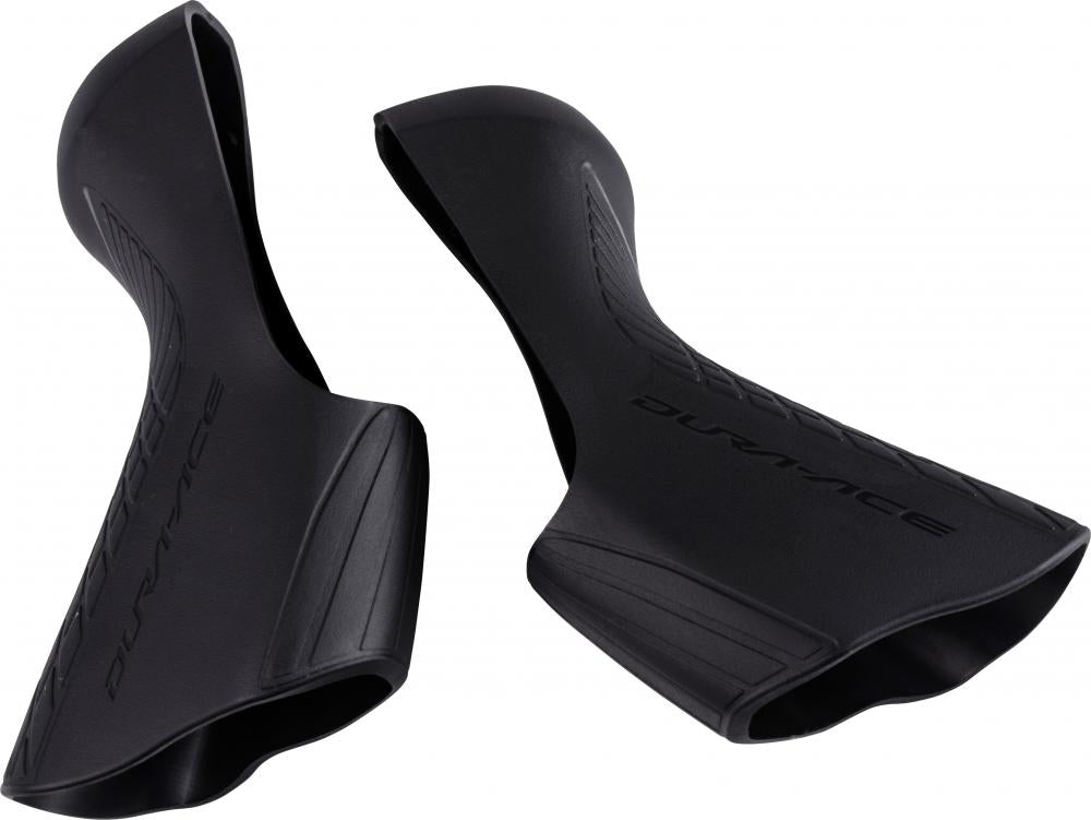 Griffgummi Paar St-r9100 - Ersatz-gummigriffe Für Dura-ace Schalt-/bremshebel, Ergonomisch, Rutschfest, Schwarz