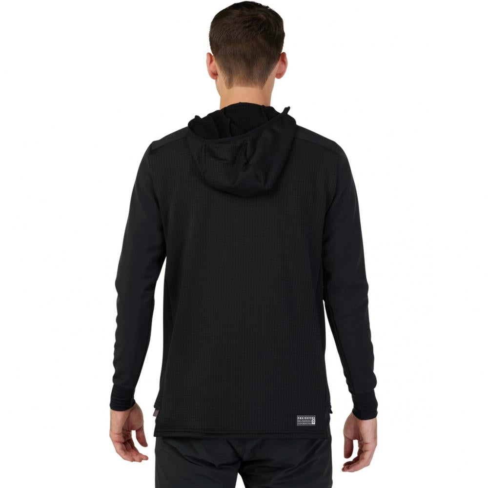 FOX Defend Thermal MTB-Hoodie Schwarz XL mit Polartec Power Grid