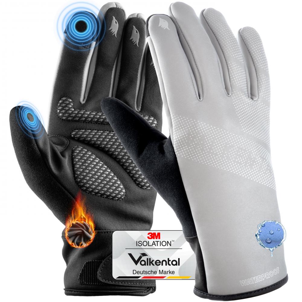 Valkental Handschuhe GloRider V2 Ultra Gr. S Silber Reflectiv