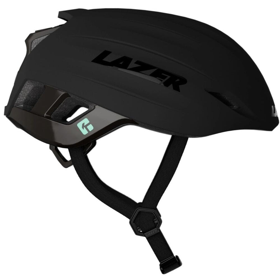 LAZER Aeroshell Z1 KinetiCore Matte Black L - aerodynamischer Wetterschutz für deinen Helm