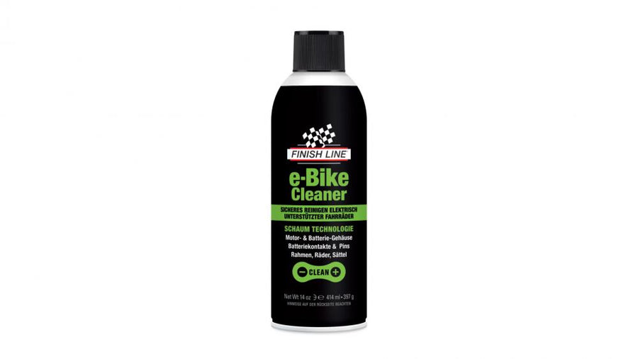 Finish Line E-Bike Reiniger 415ml Aerosol - spezieller Fahrradreiniger für E-Bikes, Motoren und Rahmen, schonend, schnelle Schmutzentfernung